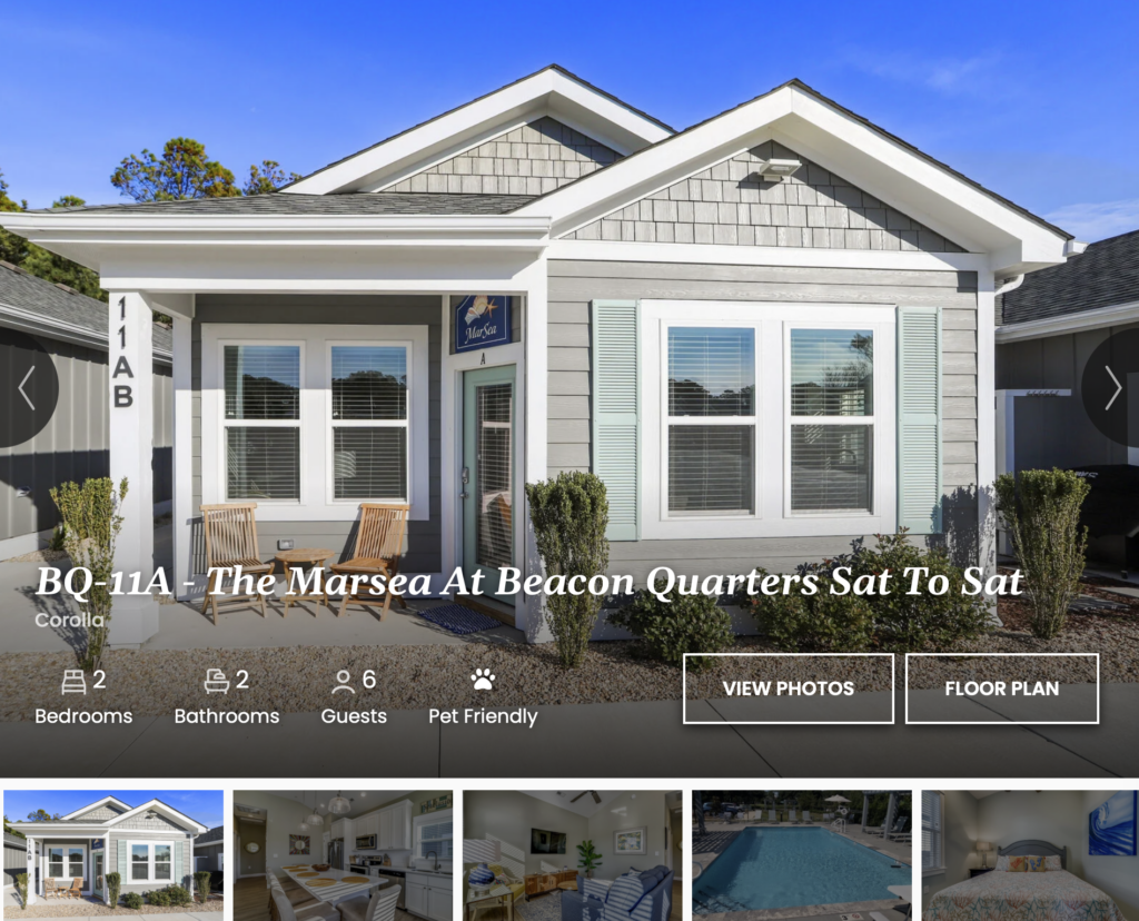 Condo Rentals in Corolla NC Shoreline OBX Vacation Rentals